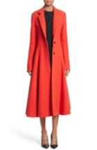 Women's Jason Wu Fit & Flare Coat - Red