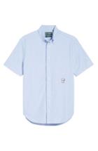 Men's Gitman Snoopy Short Sleeve Sport Shirt