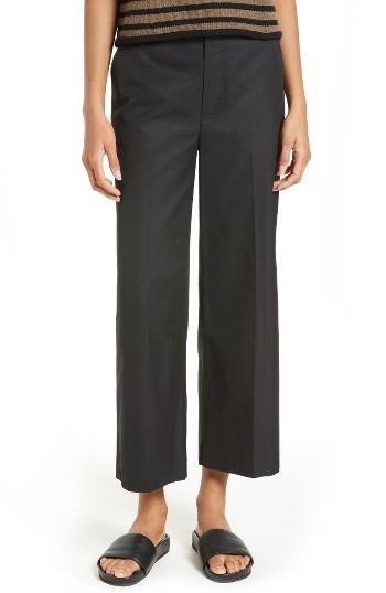 Women's Vince High Waist Crop Trousers