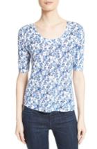 Women's Rebecca Taylor Linen Tee - Blue