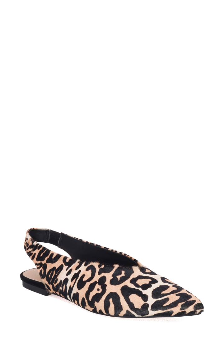 Women's Joe's Violet Genuine Calf Hair Slingback Flat