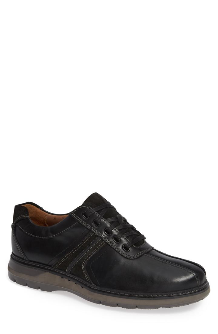 Men's Clarks Un Ramble Go Sneaker .5 M - Black
