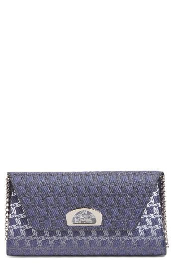 Christian Louboutin Vero Dodat Denim Clutch -