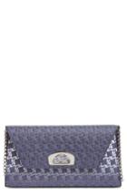 Christian Louboutin Vero Dodat Denim Clutch -