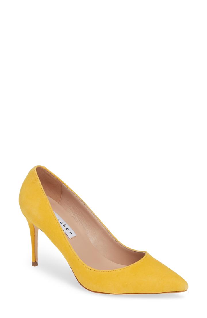 Women's James Chan Fabian Pump .5 M - Yellow