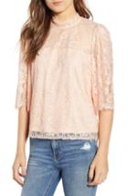 Women's Vineyard Vines Vintage Whale Long Sleeve Tee - Pink
