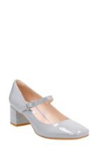Women's Clarks Chinaberry Pop Mary Jane Pump M - Grey