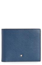 Men's Montblanc Sartorial Saffiano Leather Wallet - Blue
