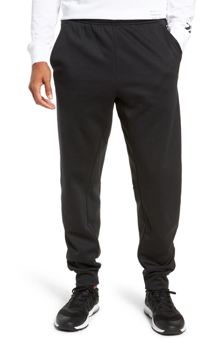 Men's Nike Therma Tapered Pants R - Black