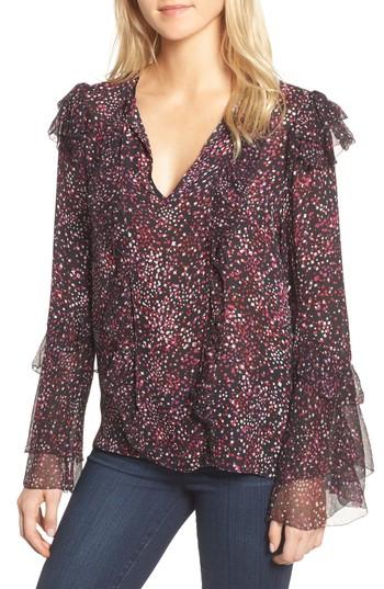 Women's Parker Keenya Silk Blouse - Purple