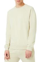 Men's Topman Classic Fit Raglan Crewneck Sweatshirt - Beige