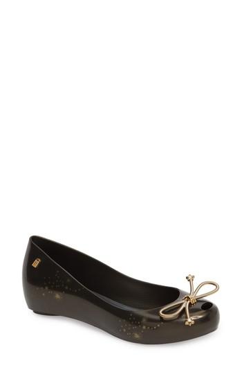 Women's Melissa Ultragirl Elements Flat M - Black