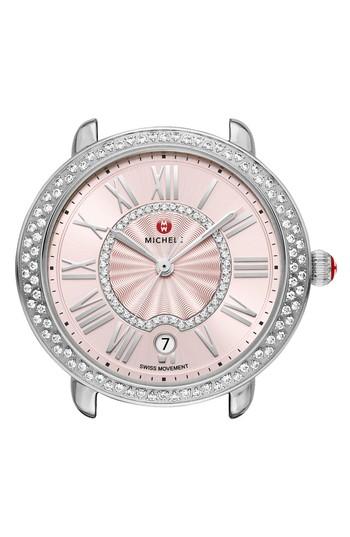 Women's Michele Serein Mid Diamond Watch Head, 36mm X 34mm