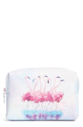 Catseye London Large Flamingo Beauty Bag