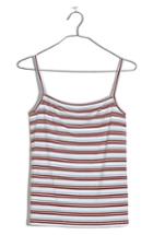Women's Madewell Square Neck Tank, Size - White