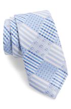 Men's Southern Tide Skipjack Patch Silk Tie, Size - Blue