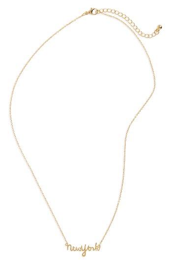 Women's Girly New York Necklace