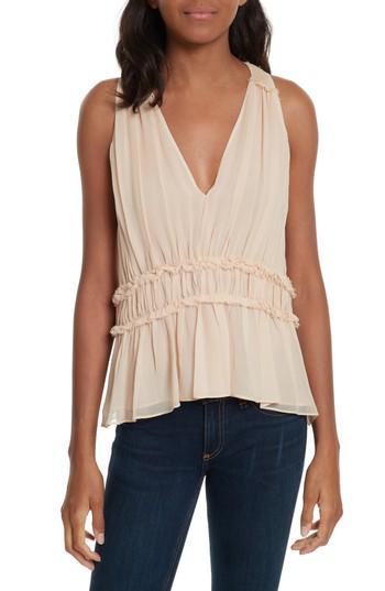 Women's Joie Bach Silk Tank - Black