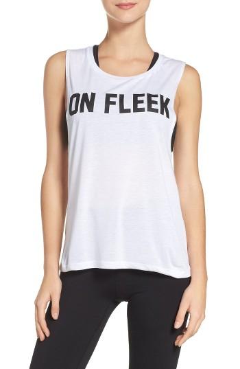 Women's Private Party On Fleek Tank - White