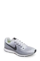 Women's Nike Air Zoom Pegasus 34 Running Shoe .5 M - Grey