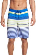 Men's Vineyard Vines Neon Stripe Board Shorts - Blue