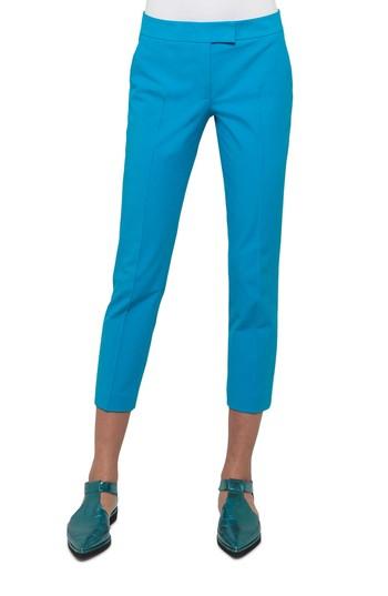 Women's Akris Punto Frankie Stretch Cotton Pants - Blue