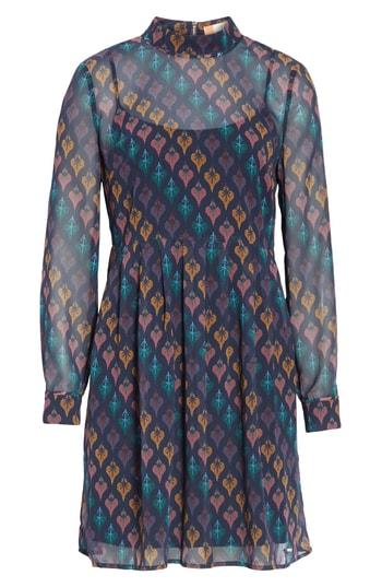 Women's Ted Baker London Colour By Numbers Allyy Heart Print Dress