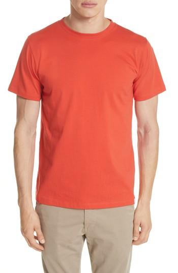 Men's Norse Projects Niels Crewneck T-shirt - Red