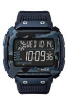 Men's Timex Command(tm) Shock Digital Silicone Strap Watch, 54mm