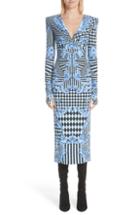 Women's Self-portrait Lace Shoulder Cutout Midi Dress