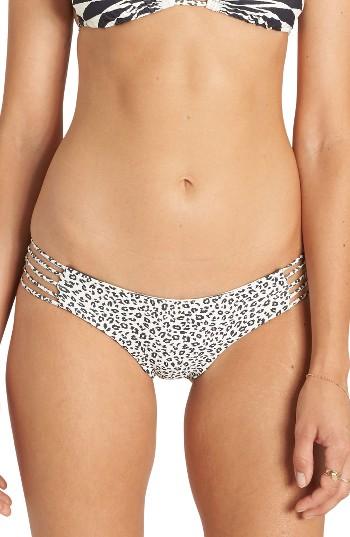 Women's Billabong Wild Bound Hawaii Lo Bikini Bottoms - Black