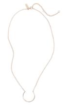 Women's Topshop Semicircle Charm Necklace