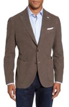 Men's L.b.m. 1911 Classic Fit Cotton Blend Blazer R Eu - Beige