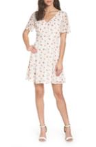 Women's 19 Cooper V-neck Skater Dress - White