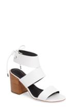 Women's Rebecca Minkoff 'christy' Ankle Cuff Sandal M - White