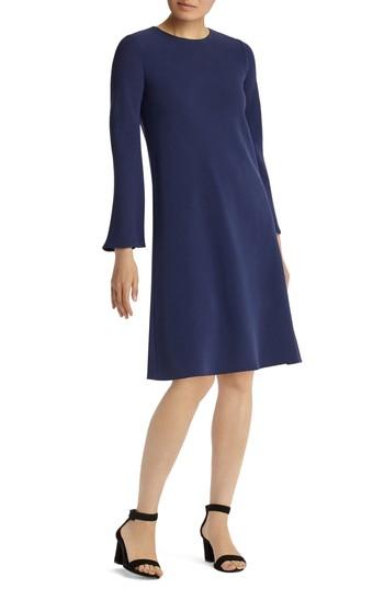 Women's Lafayette 148 New York Kalitta Finesse Crepe Dress - Purple