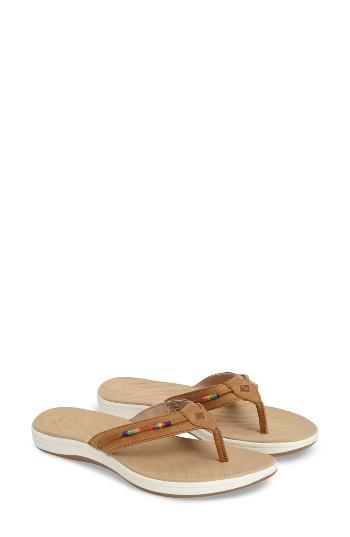 Women's Sperry 'seabrook Surf' Slip On Sandal M - Beige