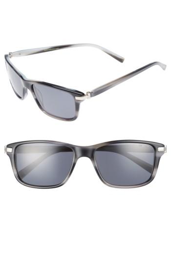 Men's Ted Baker London 55mm Polarized Sunglasses - Grey