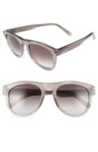 Men's Salvatore Ferragamo 54mm Sunglasses - Striped Grey