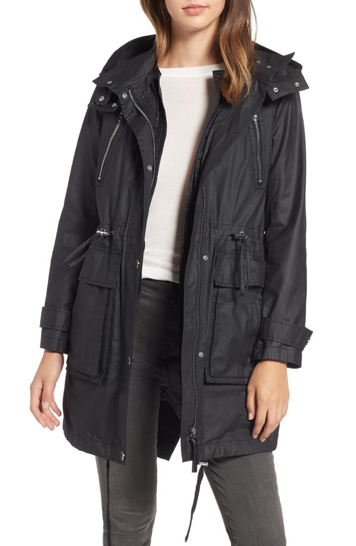 Women's Derek Lam 10 Crosby Parka With Detachable Inner Vest