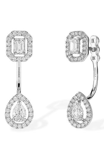 Women's Messika My Twin Diamond Ear Jackets