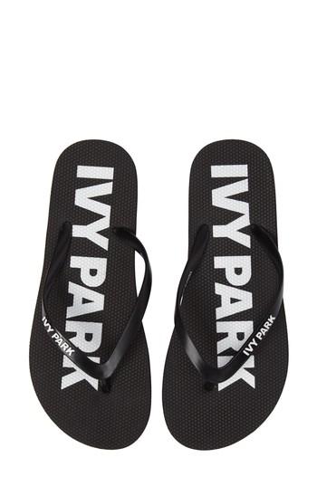 Women's Ivy Park Logo Flip Flops
