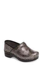 Women's Dansko 'pro Xp' Patent Leather Clog .5-8us / 38eu M - Grey