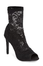 Women's Charles By Charles David Imaginary Lace Sock Bootie M - Black