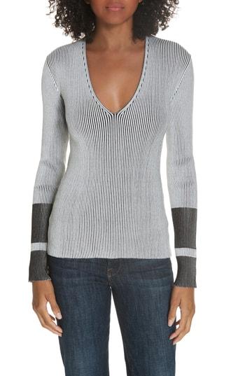 Women's Theory Optic Stripe Top