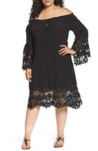 Women's Muche Et Muchette Jolie Lace Accent Cover-up Dress, Size - Pink