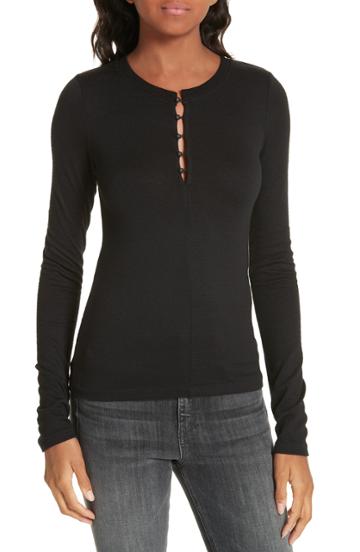 Women's Skarlett Blue Daydream Long Sleeve Henley
