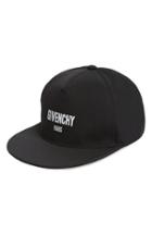 Men's Givenchy Canvas Baseball Cap - Black