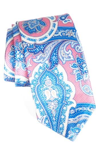 Men's David Donhaue Paisley Silk Tie, Size - Pink