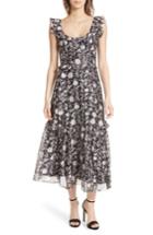 Women's Ulla Johnson Brigitte Organza Dress - Blue